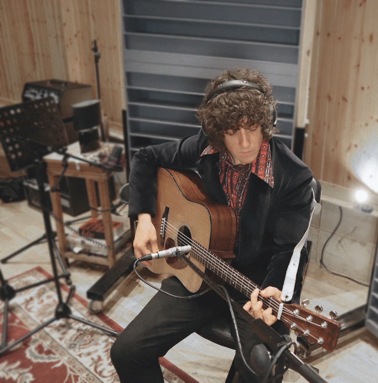 Oliver, in the Steeworks Studio